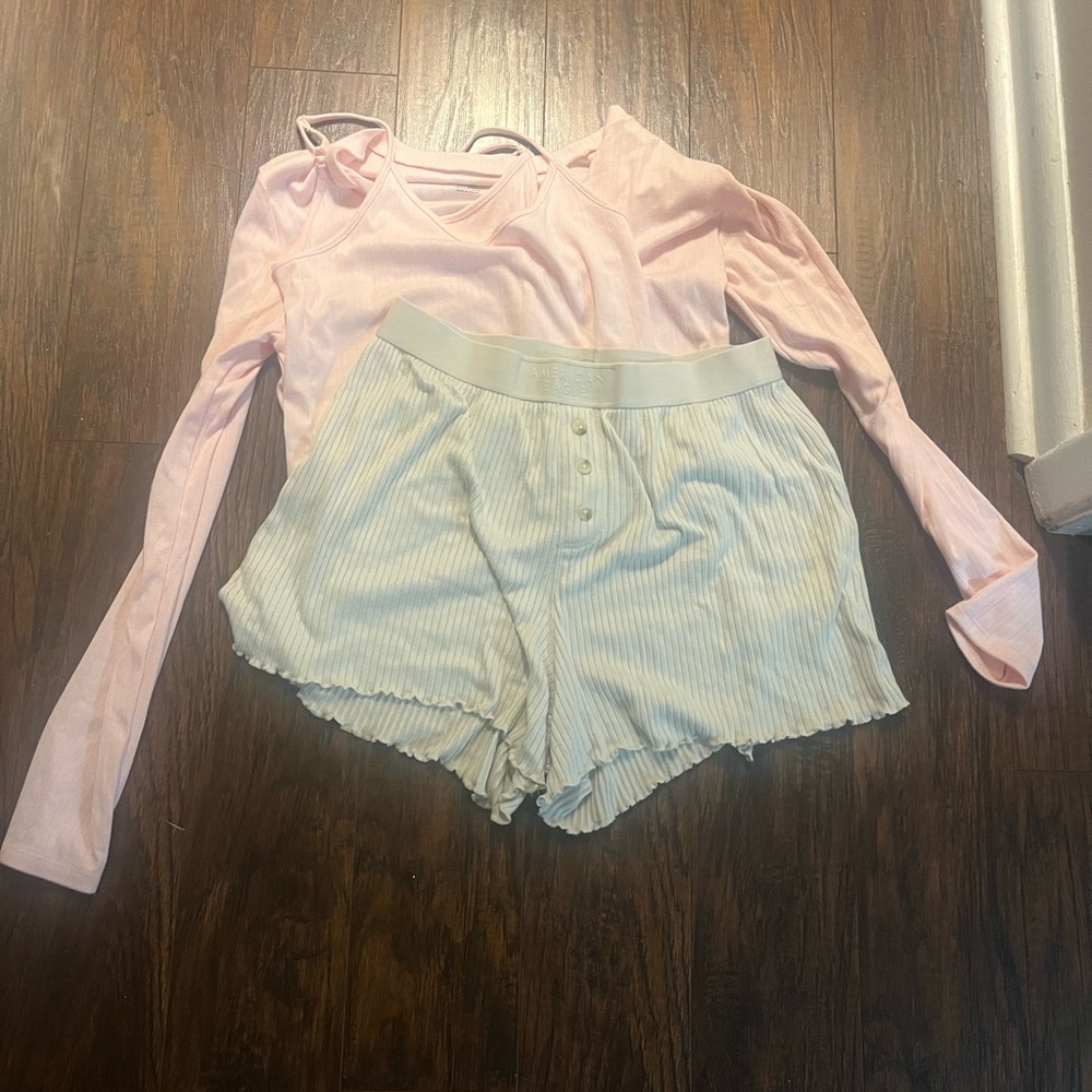 American Eagle Outfitters Pink Lounge set